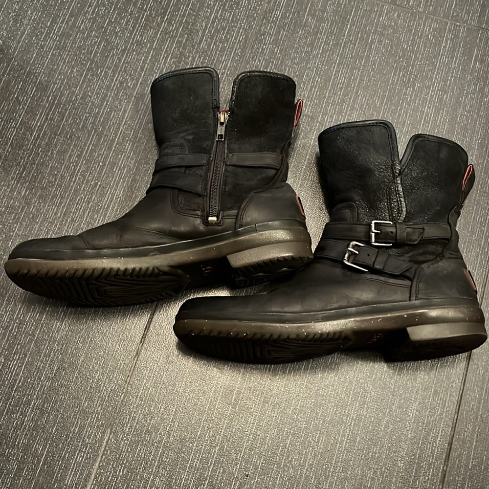 UGG black leather